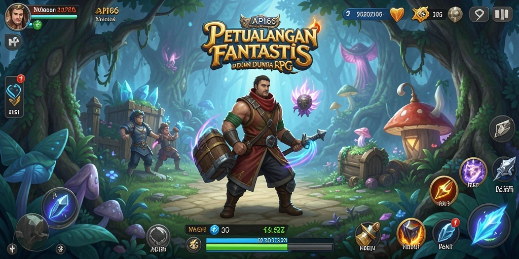 Gameplay RPG yang mendebarkan dan penuh petualangan.