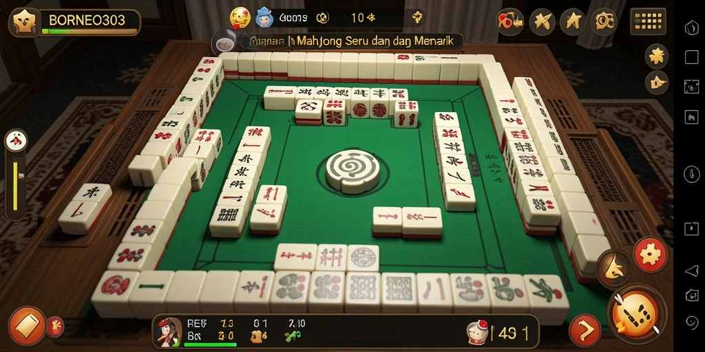 Tampilan gameplay BORNEO303 yang mendebarkan dan penuh warna.