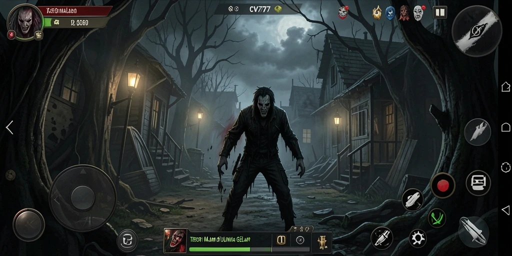 Gameplay menegangkan dari CV777 yang menghadirkan suasana horror.