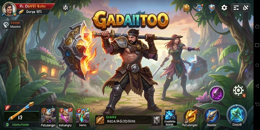 GAMBAR MENARIK DARI GAMEPLAY GADAITOTO DENGAN ELEMEN RPG YANG MENYENANGKAN.
