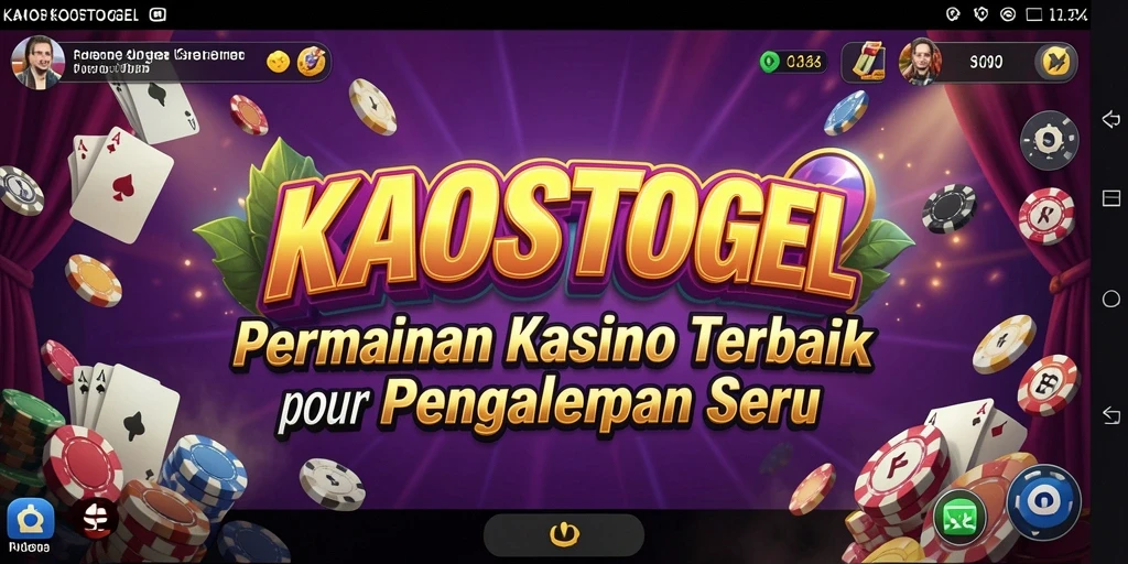 Tampilan menarik dari gameplay KAOSTOGEL yang memukau.