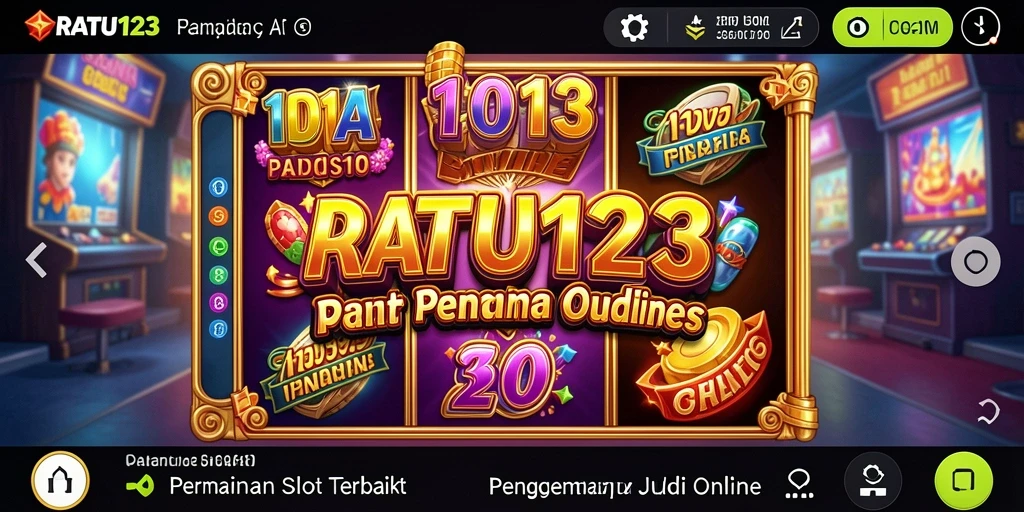 Tampilan menarik dari gameplay slot RATU123 yang menegangkan.