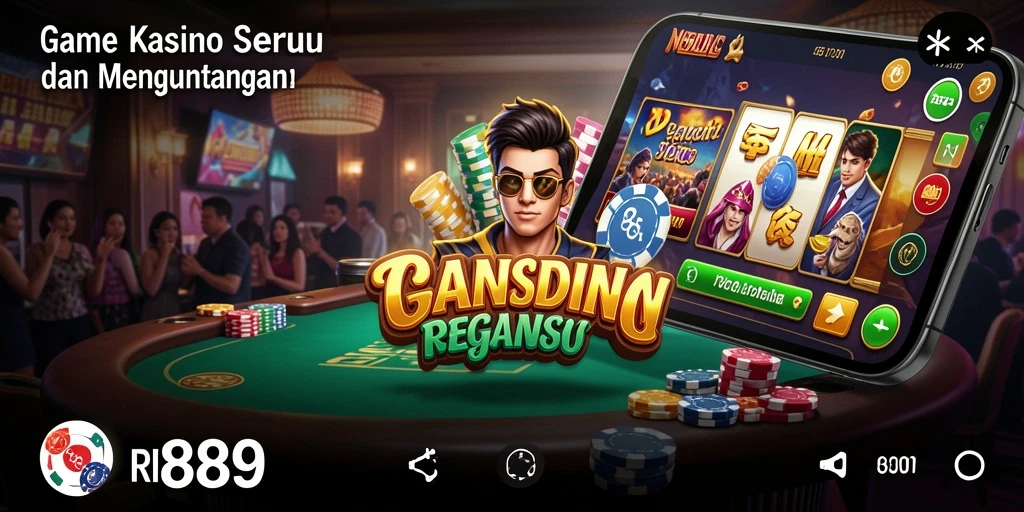 Screenshot gameplay RI889 yang mengasyikkan dalam suasana Kasino.