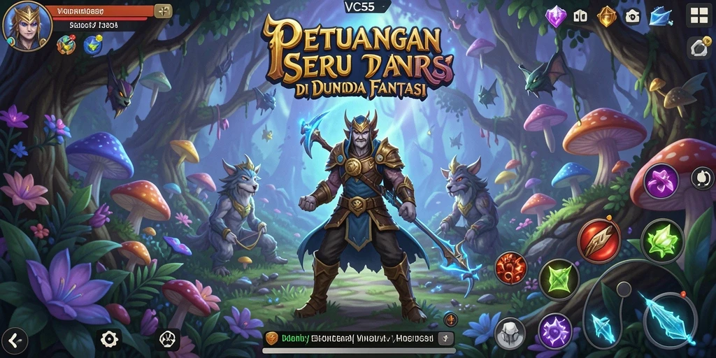 Screenshot gameplay VC55 menampilkan petualangan seru dan grafis menawan.