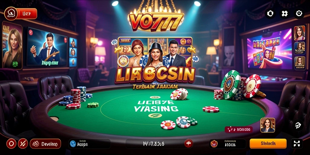 Tampilan gameplay VO777 yang menarik dan interaktif dalam Live Casino.