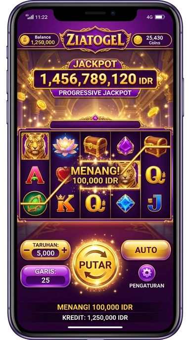 Tampilan hasil pencarian aplikasi di ziatogel yang cepat dan efisien.